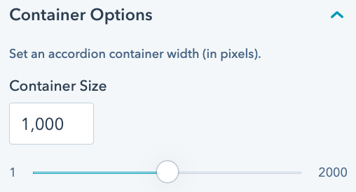 container-options